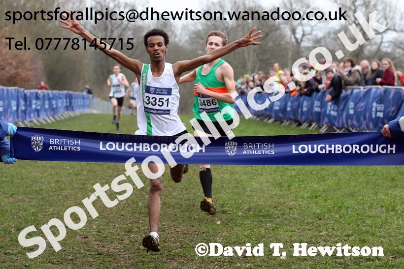 Mens under-17s Inter Counties Cross Country, Prestwold Hall, Loughborough. Photo: David T. Hewitson/Sports for All Pics